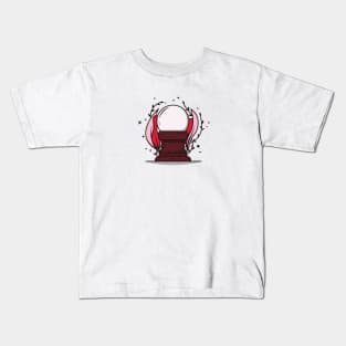 Mysterious and red crystal ball Kids T-Shirt